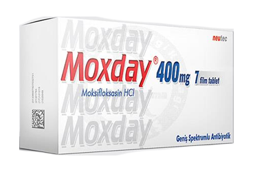 MOXDAY 400 MG 7 FILM TABLET