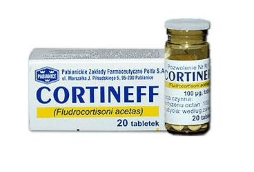 CORTINEFF 0,1 MG 20 TB.