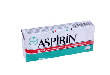ASPIRIN 100 MG 20 TABLET