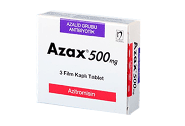 AZAX 500 MG 3 FILM TABLET