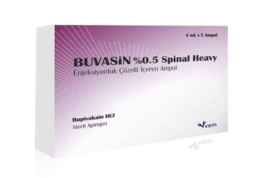 BUVASIN 5 MG/ML SPINAL HEAVY ENJ.COZ. ICEREN AMPUL