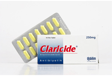 CLARICIDE  250 MG 14 TABLET