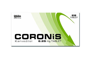 CORONIS 6,25 MG 28 TABLET
