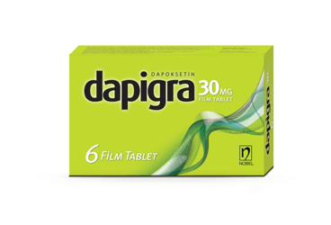 DAPIGRA 30 MG 6 FILM TABLET