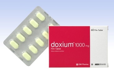 DOXIUM 1000 MG 60 TABLET