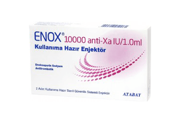 ENOX 10000 ANTI-XA IU/1 ML 2 KULLANIMA HAZIR ENJEKTOR