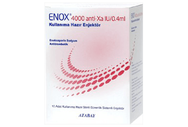 ENOX 4000 ANTI-XA IU/0,4 ML 10 KULLANIMA HAZIR ENJEKTOR