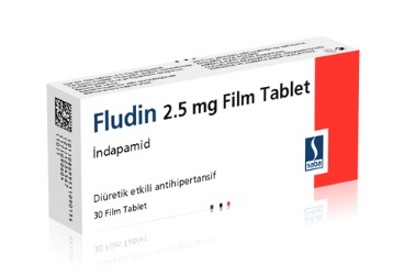 FLUDIN 2,5 MG 30 FILM TABLET