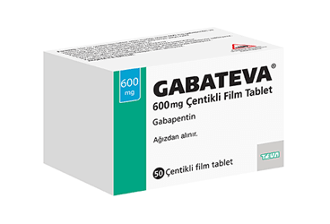 GABATEVA 600 MG 50 CENTIKLI FILM TABLET
