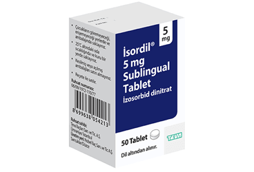 ISORDIL  5 MG SUBLINGUAL 50 TABLET