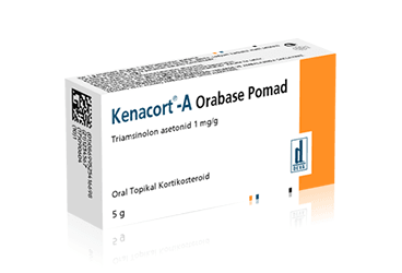 KENACORT-A ORABASE %0,1 MERHEM (5 G)