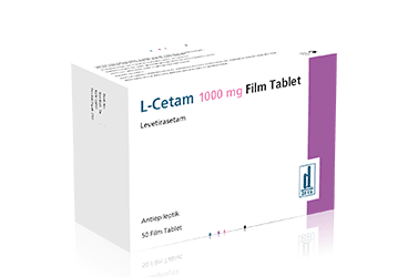 L-CETAM 1000 MG 50 FILM TABLET
