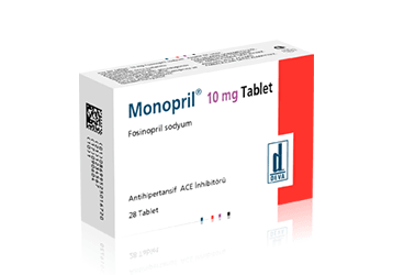 MONOPRIL 10 MG 28 TABLET