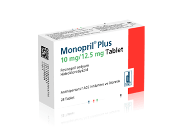 MONOPRIL PLUS 10 MG/12,5 MG 28 TABLET
