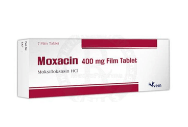 MOXACIN 400  MG 7 FILM TABLET