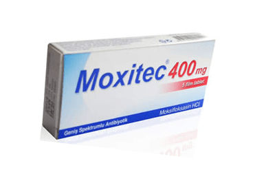 MOXITEC 400 MG 5 FILM TABLET
