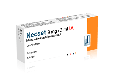 NEOSET 3 MG/3 ML IV INFUZYON ICIN COZELTI ICEREN AMPUL (1 AMPUL)