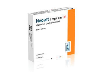 NEOSET 3 MG/3 ML IV INFUZYON ICIN COZELTI ICEREN AMPUL (5 AMPUL)