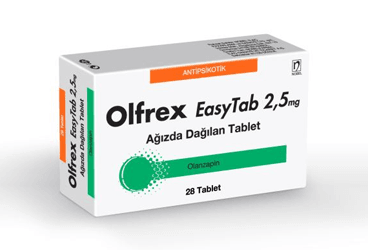 OLFREX EASY TAB 2,5 MG 28 AGIZDA DAGILAN TABLET