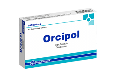 ORCIPOL 500 MG/500 MG 30 FILM TABLET