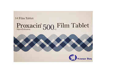 PROXACIN 500 MG 14 FILM TABLET