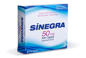 SINEGRA 50 MG 4 FILM TABLET