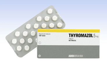 THYROMAZOL 5 MG 100 TABLET