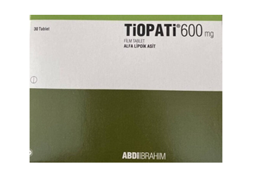 TIOPATI 600 MG 30 FILM TABLET