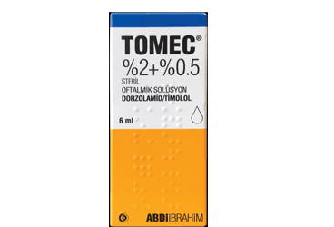 TOMEC %2 + %0.5 STERIL OFTALMIK SOLUSYON 6 ML