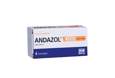 ANDAZOL 200 MG 6 FILM TABLET