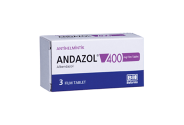 ANDAZOL 400 MG 3 FILM TABLET