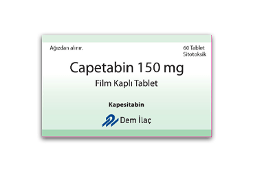 CAPETABIN 150 MG 60 FILM KAPLI TABLET