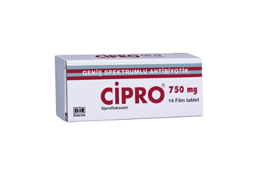 CIPRO 750 MG 14 FILM KAPLI TABLET