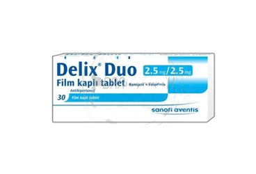 DELIX DUO 2,5 MG+2,5 MG 30 TABLET