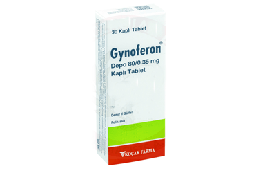 GYNOFERON DEPO 80/0,35 MG KAPLI TABLET (30 KAPLI TABLET)