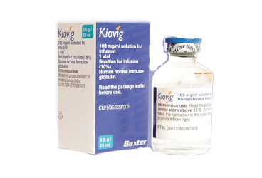 KIOVIG 2,5 GR/25 ML IV INFUZYON/SC KULLANIM ICIN COZELTI ICEREN FLAKON