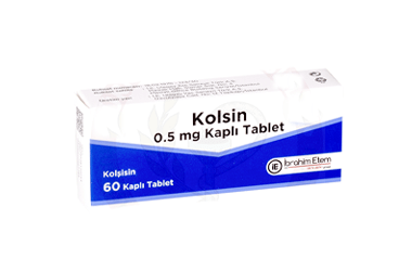 KOLSIN 0,5 MG 60 KAPLI TABLET