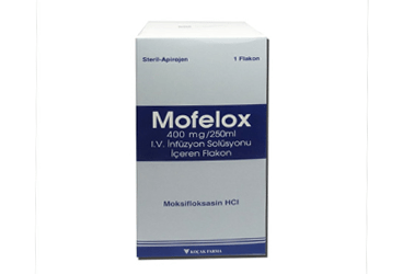 MOFELOX 400 MG/250 ML I.V. INFUZYONLUK COZELTI ( 1 ADET)