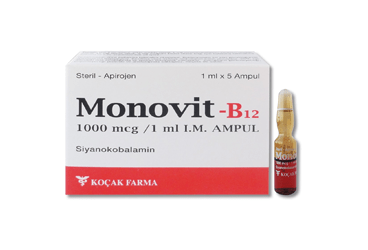 MONOVIT B12 1000 MCG/1 ML IM 5 AMPUL