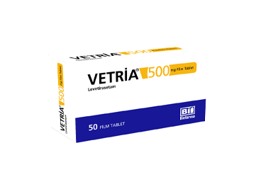 VETRIA 500 MG 50 FILM TABLET