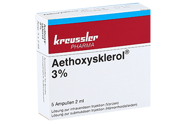 AETHOXYSKLEROL % 3 I.V. ENJEKSIYONLUK COZELTI ICEREN AMPUL ( 2 ML X 5 AMPUL )