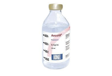 ANCOTIL 2,5 G 5X250 ML SOLUTION FOR INFUSION BOTTLE