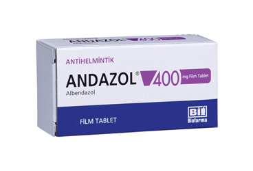 ANDAZOL 400 MG 1 FILM TABLET