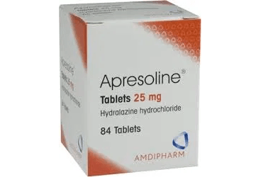 APRESOLINE (HYDRALAZINE) 25 MG 84 TABLET