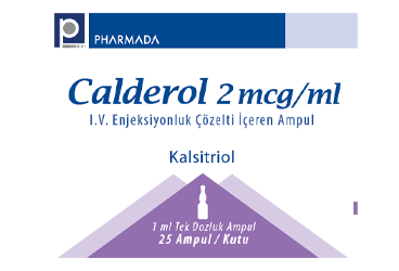 CALDEROL 2 MCG/ML I.V. ENJEKSIYONLUK COZELTI ICEREN 25 AMPUL