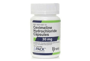 CEVIMELINE HYDROCHLORIDE 30 MG 100 CAPSUL