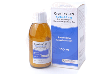 CROXILEX-ES 600/42,9 MG ORAL SUSPANSIYON HAZIRLAMAK ICIN KURU TOZ (100 ML)