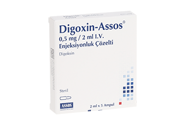 DIGOXIN 0,5 MG /2 ML 5 AMPUL