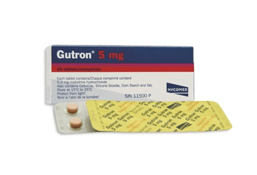 GUTRON 5 MG 50 TABLET
