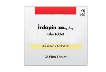 IRDAPIN 300 MG/5 MG 28 FILM TABLET